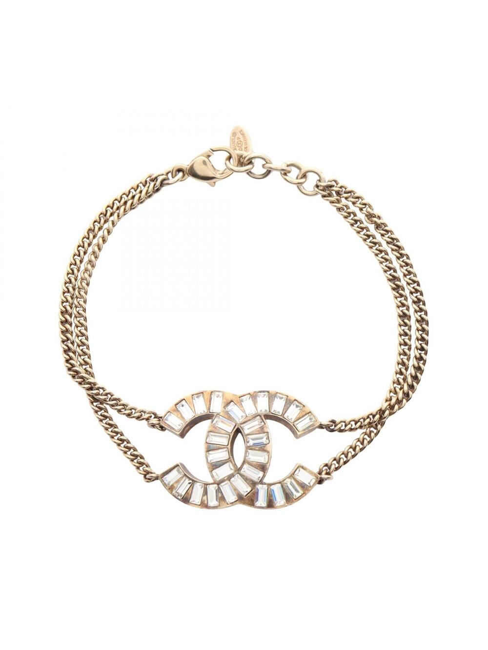 Chanel Cc Logo Bracelet Metal #319302C10B